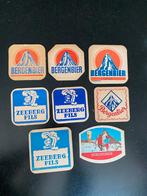 8x oud bier viltje brouwerij ZEEBERG - AALST, Ophalen of Verzenden, Gebruikt, Viltje(s)