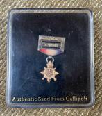 WWI 14-15 star met Gallipolli zand, Ophalen of Verzenden, Landmacht, Miniatuur of Beeldje