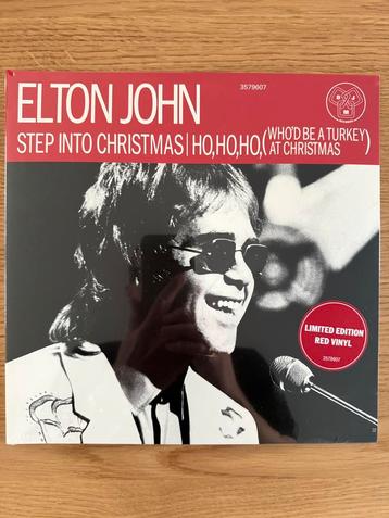 Elton John - Step Into Christmas Limited Red Vinyl 10”