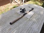 tele hengel van SPRO met molen op, Ophalen, Gebruikt, Werphengel