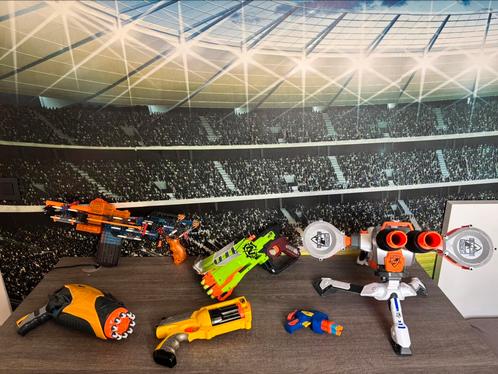 nerf geweren, Verzamelen, Speelgoed, Zo goed als nieuw, Ophalen