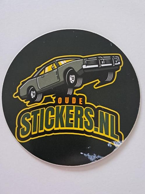 Vintage Sticker - Oude Stickers - Mooie staat, Verzamelen, Stickers, Gebruikt, Bedrijf of Vereniging, Ophalen of Verzenden