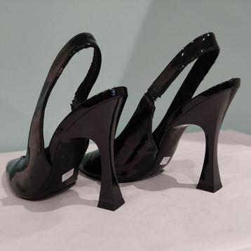 626C* ZARA mooie sexy zwarte sandalen (41) beschikbaar voor biedingen
