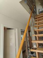 Trapleuning RVS met beuken handgreep, Ophalen, Zo goed als nieuw, Trap, 2 tot 4 meter