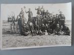 oude foto Pk soldaten op oefening manoevres paarden spade .., Verzamelen, Ophalen of Verzenden, Landmacht, Foto of Poster