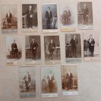Lot oude foto's op karton (bijgeknipt), Verzamelen, Foto's en Prenten, Ophalen of Verzenden, Foto