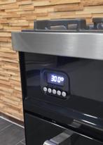 🔥Luxe Fornuis Boretti 80 cm hoogglans zwart rvs 300 C oven, Elektronische apparatuur, Fornuizen, 60 cm of meer, Ophalen of Verzenden