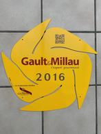 Plaque émaillée Gault & Millau 2016, Enlèvement ou Envoi, Comme neuf, Panneau publicitaire