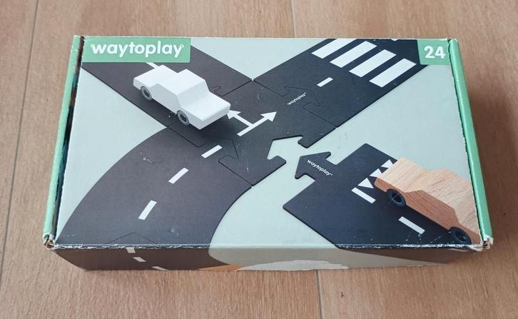 Waytoplay autobaan en auto'tjes Sint Kerst, Kinderen en Baby's, Speelgoed |Speelgoedvoertuigen, Zo goed als nieuw, Ophalen