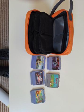 Vtech Vsmile opbergtas + 5 games beschikbaar voor biedingen