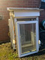 PVC witte gebruikte ramen met dubbel glas, Ophalen, Gebruikt, Kunststof, Overige typen