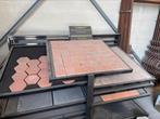 Oude boomse tegels , plavuizen, estrikken, Ophalen, Gebruikt