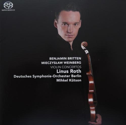 SACD - Britten & Weinberg / Vioolconcertos - Roth / Kütson, Cd's en Dvd's, Cd's | Klassiek, Zo goed als nieuw, Orkest of Ballet