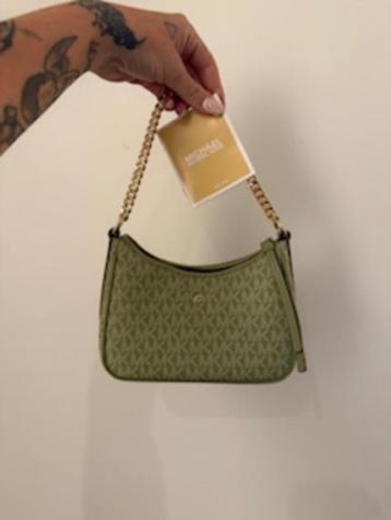 Handtasje Michael Kors, Verzenden, Nieuw, Groen, Handtas
