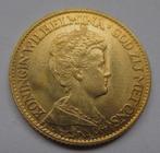 Nederland 10 gulden 1917 Wilhelmina, Postzegels en Munten, Munten | Nederland, Verzenden, 10 gulden, Goud