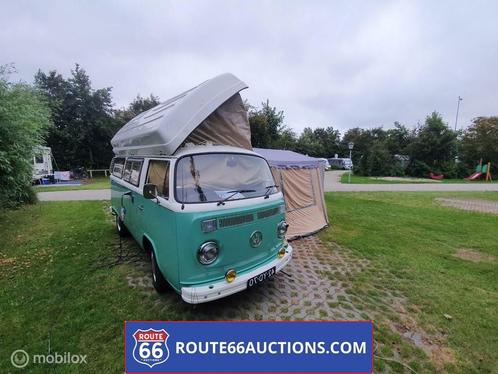 Volkswagen T2b Camper 1976 | Route 66 auctions, Auto's, Oldtimers, Bedrijf, Te koop, Volkswagen, Benzine, Overige carrosserie
