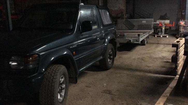 Pajero v6 cabriolet lichte vracht, Auto's, Mitsubishi, Particulier, Pajero, Achteruitrijcamera, Benzine, Euro 3, Cabriolet, 3 deurs