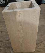 TRAVERTIN SALONTAFEL VINTAGE (1 poot weegt 8kg), Ophalen