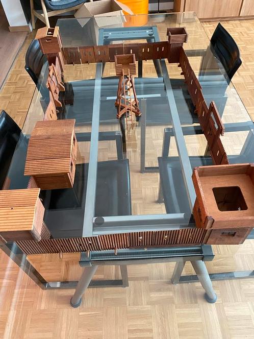 Starlux houten fort, Kinderen en Baby's, Speelgoed | Houten speelgoed, Gebruikt, Ophalen