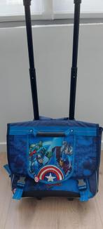 Boekentas trolley avengers, Handtassen en Accessoires, Tassen | Schooltassen, Ophalen, Zo goed als nieuw, Rugtas