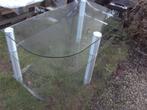 Glazen TV meubel, Huis en Inrichting, Kasten |Televisiemeubels, Ophalen, 50 tot 100 cm, Minder dan 100 cm, 50 tot 75 cm