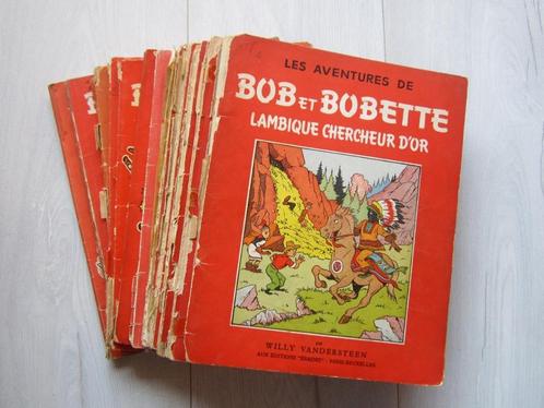 Lot de 14 vieux Bob et Bobette - voir photos, Boeken, Stripverhalen, Gelezen, Meerdere stripboeken, Ophalen of Verzenden