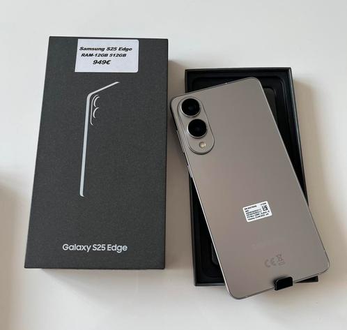 Samsung S25 edge 512gb silver neuf ! Echange possible, Telecommunicatie, Mobiele telefoons | Samsung, Nieuw, Overige modellen
