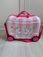 Kinderkoffer met wieltjes, Handtassen en Accessoires, Koffers, Hard kunststof, Minder dan 50 cm, Zo goed als nieuw, Minder dan 35 cm