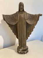 Beeld Heilig Hart van Jezus (50 cm), Antiek en Kunst, Antiek | Religieuze voorwerpen, Ophalen