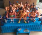 Lot de figurines WWF Hasbro avec bague, Comme neuf, Enlèvement ou Envoi