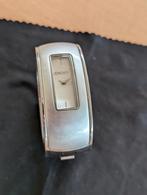 DKNY armband-horloge dames - Zilver parelmoer., Handtassen en Accessoires, Horloges | Dames, Staal, DKNY, Polshorloge, Ophalen of Verzenden