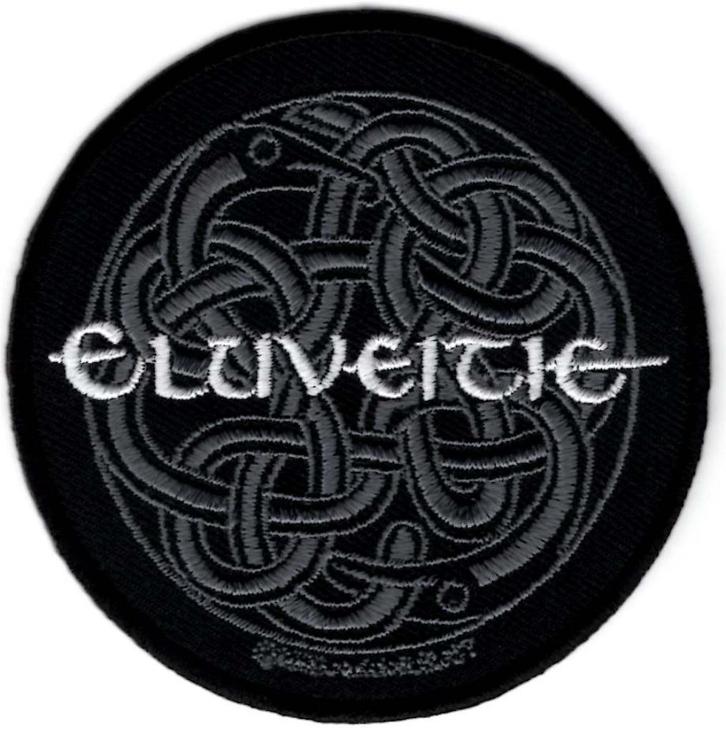 Eluveitie stoffen opstrijk patch embleem, Verzamelen, Muziek, Artiesten en Beroemdheden, Nieuw, Kleding, Verzenden