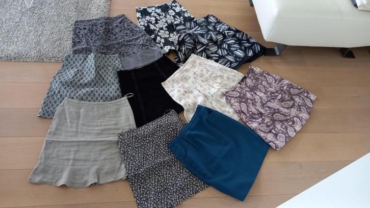 lot van 10 rokjes, Kleding | Dames, Rokken, Maat 36 (S), Wit, Ophalen of Verzenden