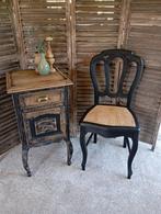 Table de chevet, Ophalen, Glas