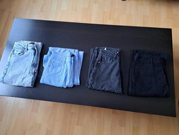 lot 4 kledingbroeken meisjespak maat 36 beschikbaar voor biedingen