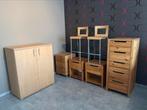 Kasten en 2 barkrukken, Huis en Inrichting, Slaapkamer | Complete slaapkamers, Ophalen, Gebruikt