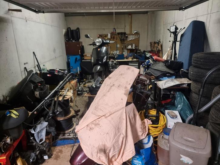 Groot Garage-Lot – 2 Scooters + Kabelrollen etc.., Doe-het-zelf en Bouw, Elektriciteit en Kabels, Ophalen