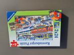 Ravensburger Puzzel trein, 2 x 24 stukjes, Hobby en Vrije tijd, Ophalen of Verzenden, Zo goed als nieuw