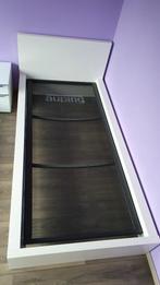 Bed met Lattenbodem (Auping) 90 cm x 200cm, Ophalen, 90 cm, Eenpersoons, Zo goed als nieuw
