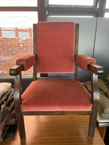 Stoel, Huis en Inrichting, Stoelen, Gebruikt, Eén, Rood, Ophalen
