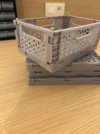 Inklapbare opbergbakjes 4stuks, Doe-het-zelf en Bouw, Ophalen of Verzenden, Zo goed als nieuw