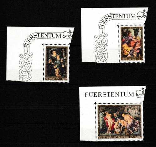 Liechtenstein 1976 Pieter Paul Rubens (schilder) hoekstuk **, Postzegels en Munten, Postzegels | Thematische zegels, Postfris