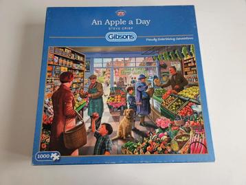 Puzzel Gibsons 1000 stukjes An apple a day