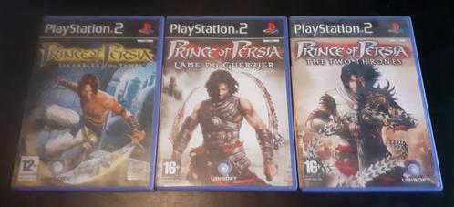 Jeux PS2 trilogie Prince of Persia, Games en Spelcomputers, Games | Sony PlayStation 2, Gebruikt, Avontuur en Actie, 1 speler