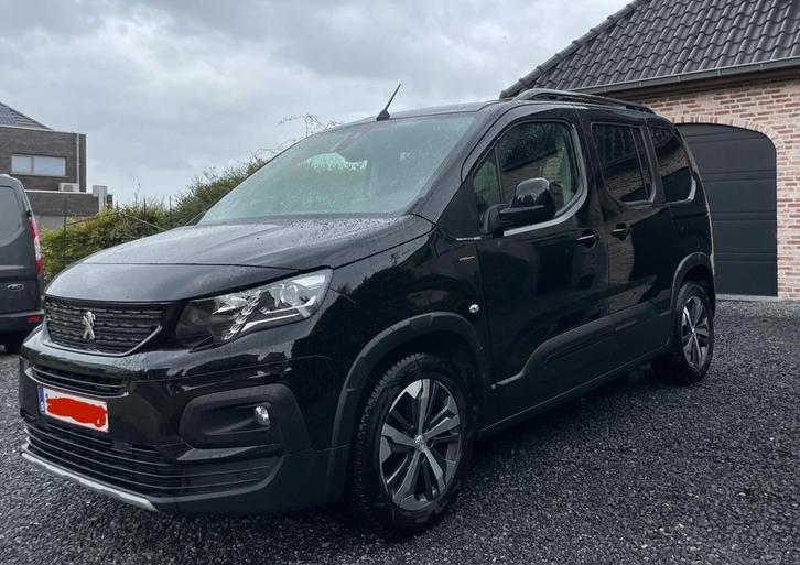 Peugeot Rifter GT line zwart 140.000km, Auto's, Peugeot, Particulier, Rifter, ABS, Achteruitrijcamera, Airbags, Airconditioning