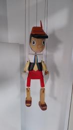 Marionnette Pinocchio en bois 50cm, Enlèvement