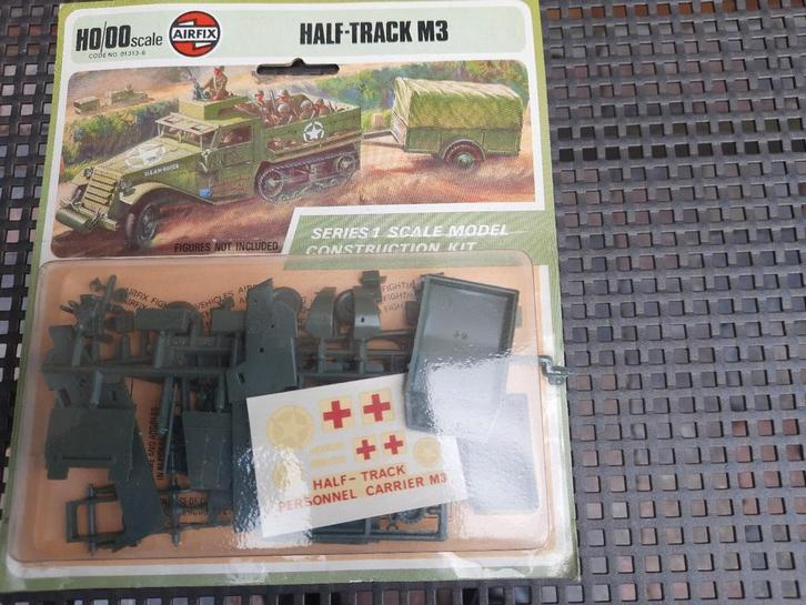 AIRFIX HO/00 HALFTRACK M3 *NIEUW* 1/72*SEALED*VINTAGE*, Hobby en Vrije tijd, Modelbouw | Auto's en Voertuigen, Nieuw, Truck, 1:50 of kleiner