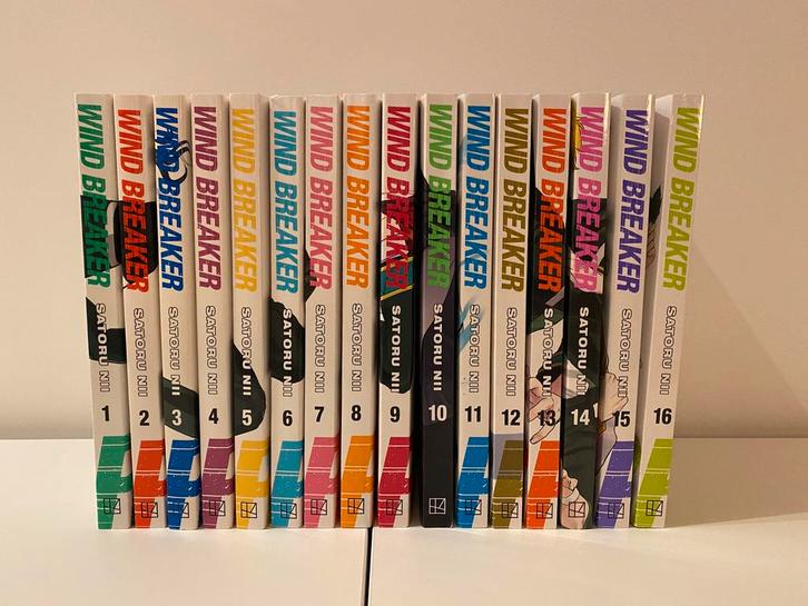 Wind Breaker (Satoru Nii) Vol. 1–16, Livres, BD | Comics, Comme neuf, Enlèvement