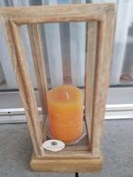 Windlicht, Ophalen, Gebruikt, Hout