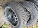 Roues complètes pour la neige. Voir texte et photos., Autos : Pièces & Accessoires, 15 pouces, Pneus et Jantes, Pneus hiver, Enlèvement